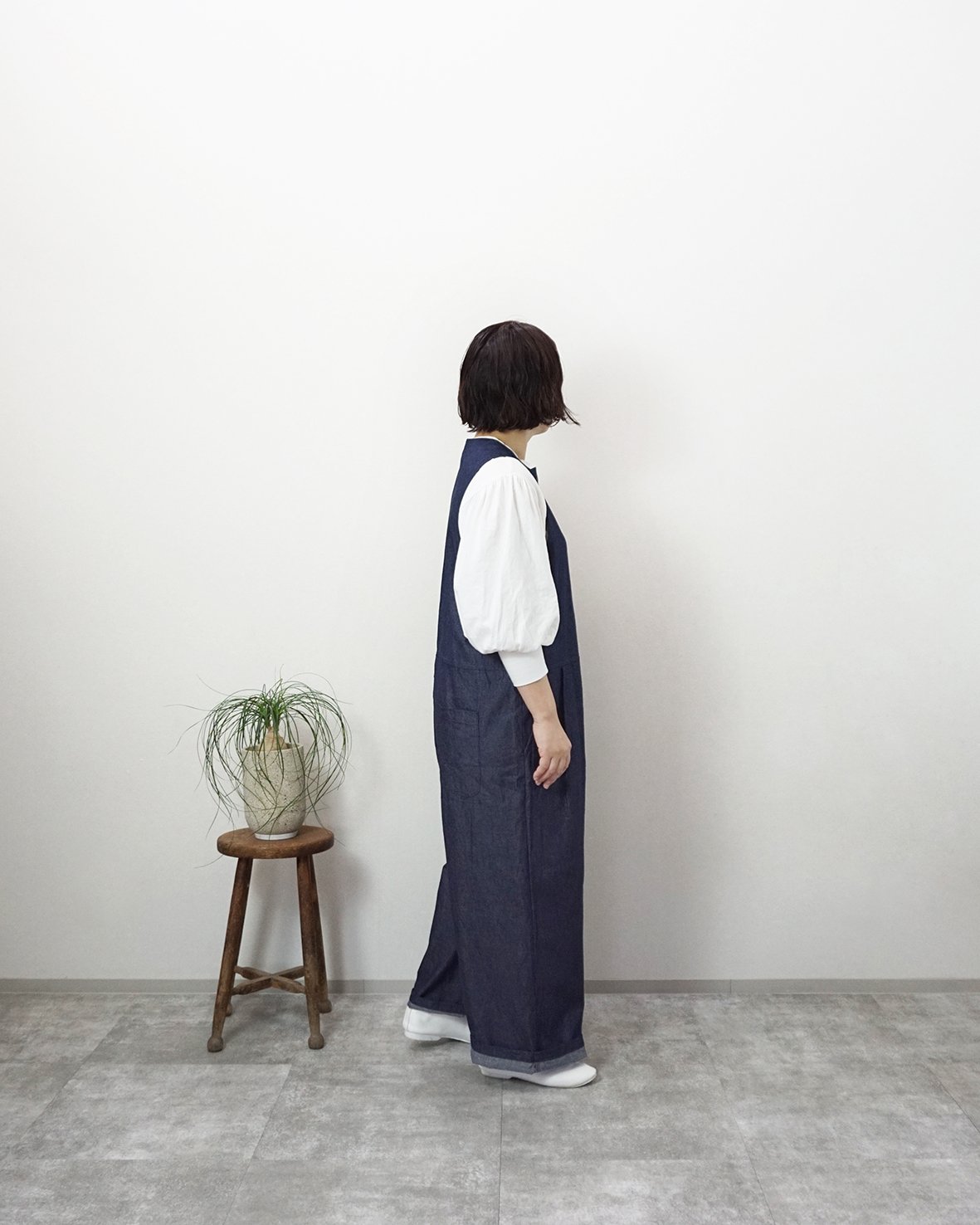 デニムサロペット | atelier emau
