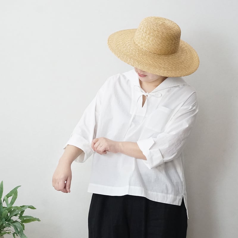TOUJOURS 定番 セーラーカラー プルオーバー セーラーカラープルオーバー | atelier emau