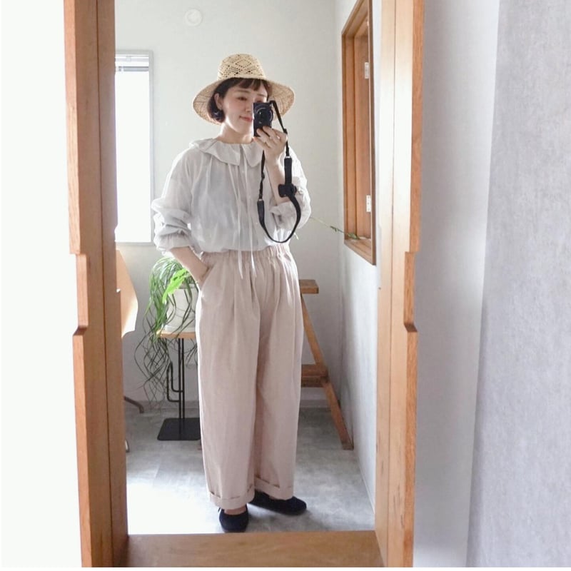 コクーンパンツ pink | atelier emau