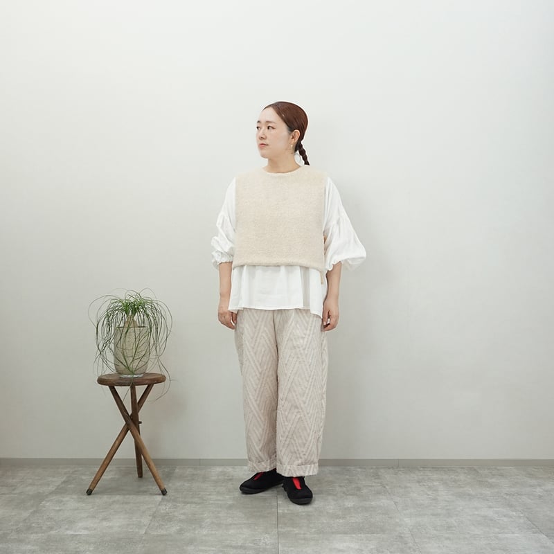 ジャカードパンツ | atelier emau