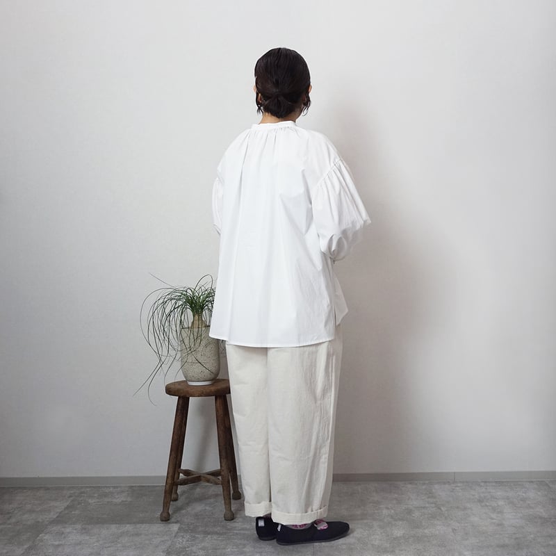 リボンスモックブラウス | atelier emau