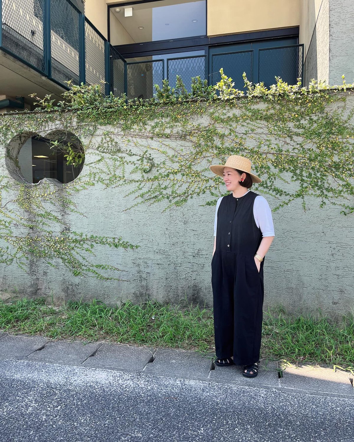 タイプライターサロペット | atelier emau