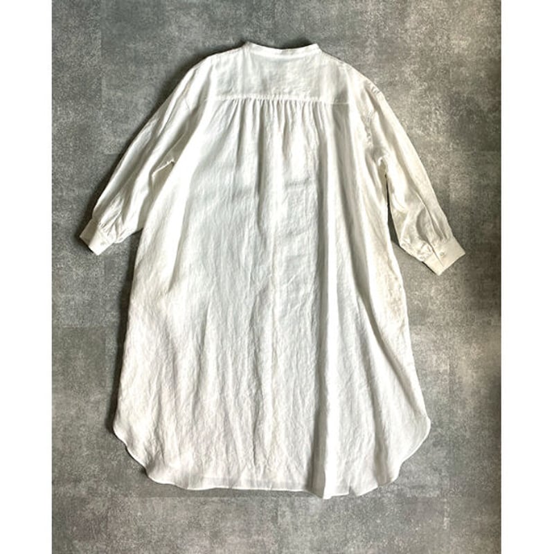 スタンドカラーシャツワンピース | atelier emau