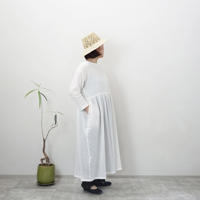 ウエストギャザーワンピース | atelier emau