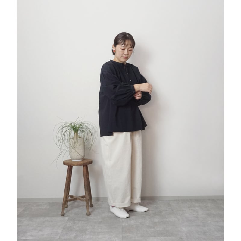 リボンスモックブラウス | atelier emau