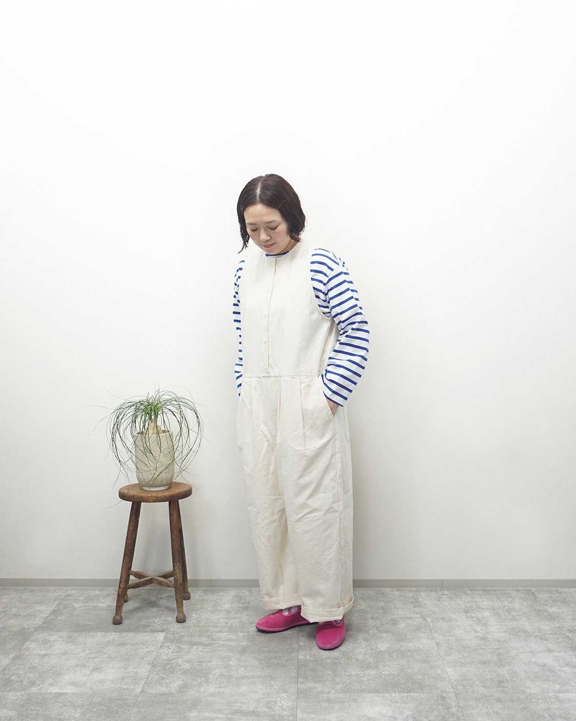 デニムサロペット | atelier emau