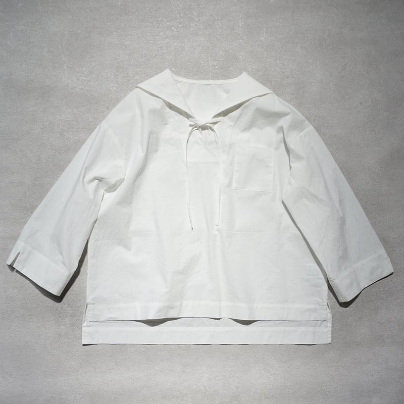 TOUJOURS 定番 セーラーカラー プルオーバー セーラーカラープルオーバー | atelier emau
