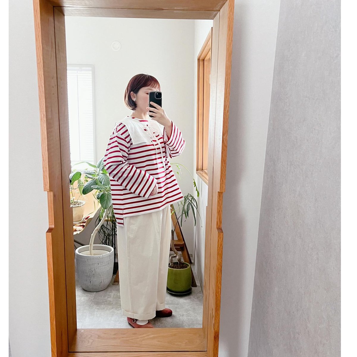 ボーダープルオーバー atelier emau ボーダープルオーバー | atelier emau