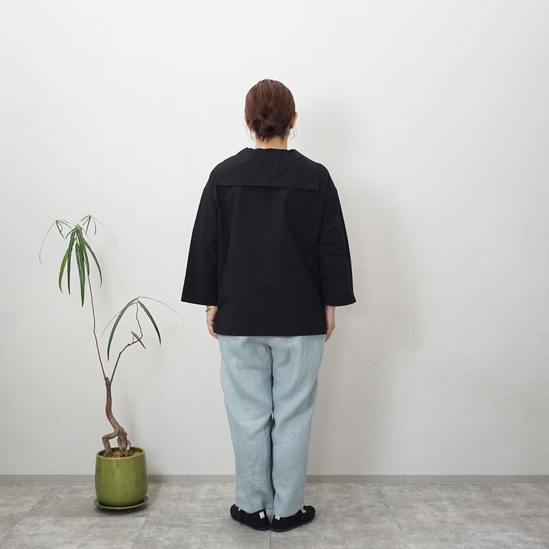 atelier emau アトリエ エマウ リネン イージー テーパードパンツ リネンイージーテーパードパンツ | atelier emau