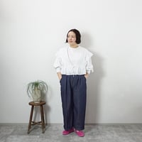 リネンイージーテーパードパンツ | atelier emau