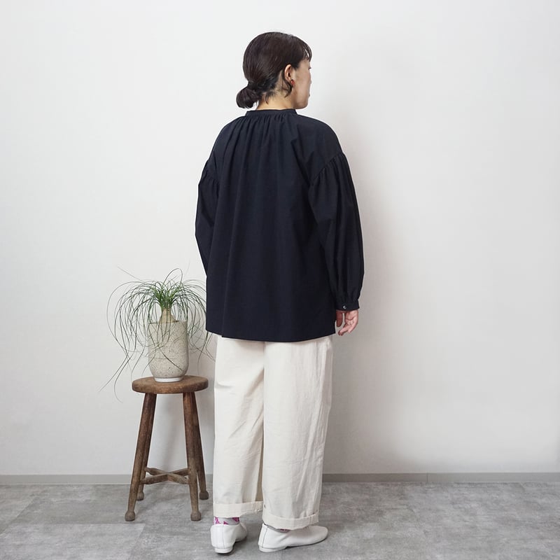 リボンスモックブラウス | atelier emau