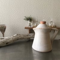 耐熱ポット「陶具」白