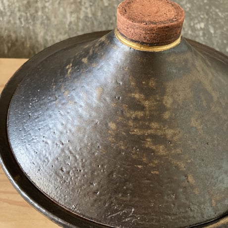 耐熱土鍋「陶具」黒　2合炊きサイズ