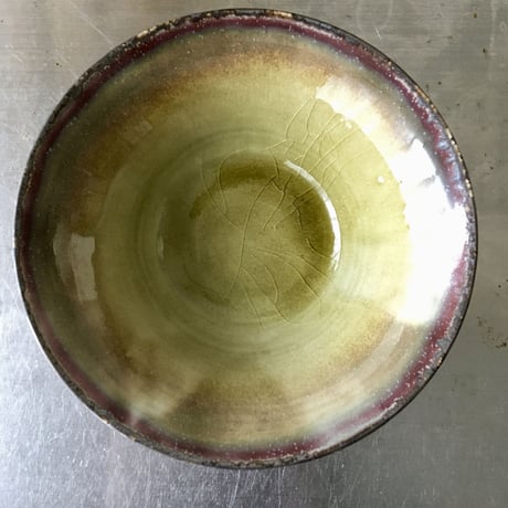 平深皿「緑水」