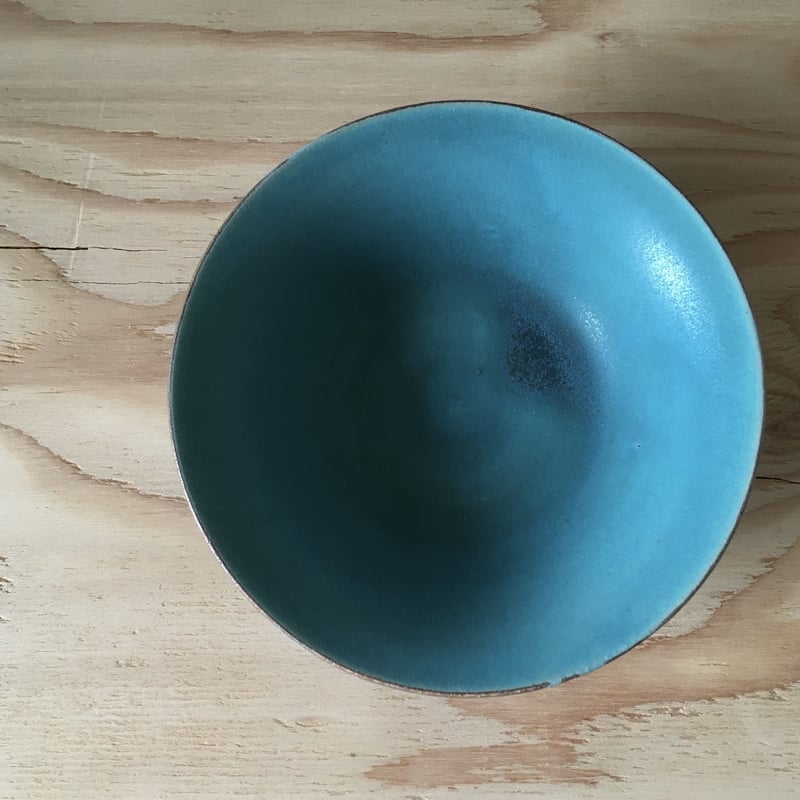 平深皿「蒼」 | ROKURO＊KANNA