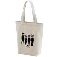 【UNCHAIN】A4 Size Tote Bag Dog Face ver.＜Dog Face ver.＞