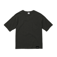 【UNCHAIN】ネームタグ＆ポケット付き ビッグシルエットTシャツ