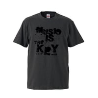 【UNCHAIN】"Music is the key"revival Tシャツ