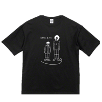 【チビっ子さんとアフロくん】ビックシルエットTシャツ