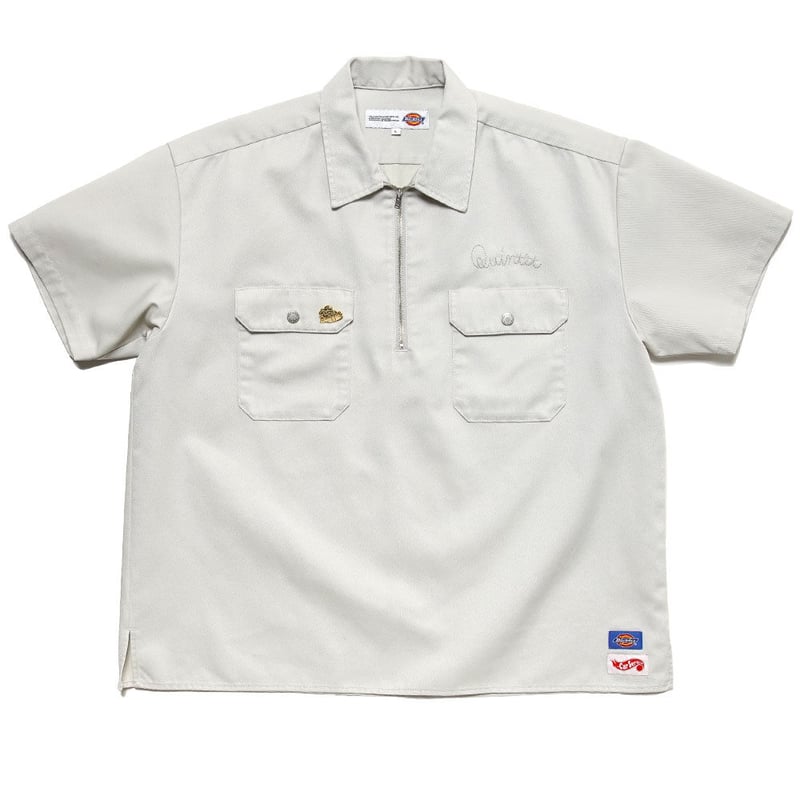 DICKIES × CARSERVICE × QUINTET】 HALFZIP SS SH