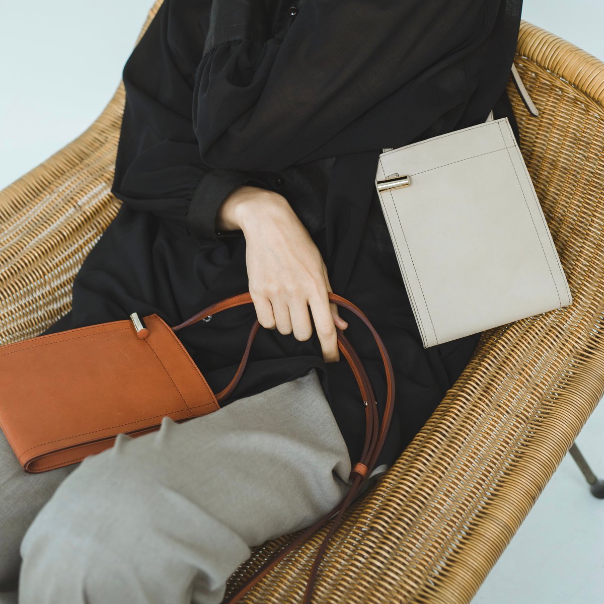 151 10パック アンデルセンバッグ/9211 CHALK/ショルダーバッグS | ANDERSEN BAG