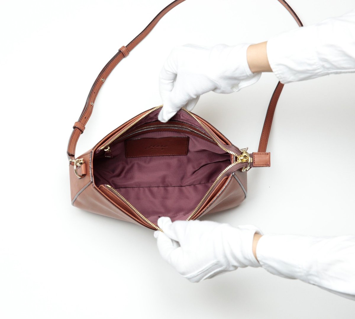 ヘンリベンデル 2way ショルダーバッグ スタッズ（Henri Bendel