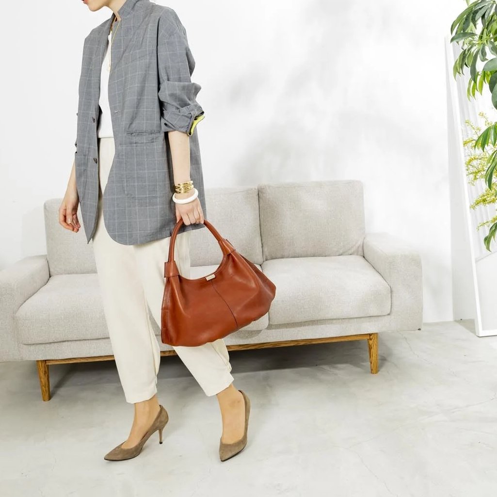 ○Andersen＆Girl○高さ２３cm◇Ｂ＆Ｇ・ Copen◇ アンデルセンバッグ/8334 BREV/ギャザーM | ANDERSEN BAG