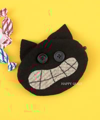 444.【キット】ネコとハートのタペストリー | 「ハッピーキルト」