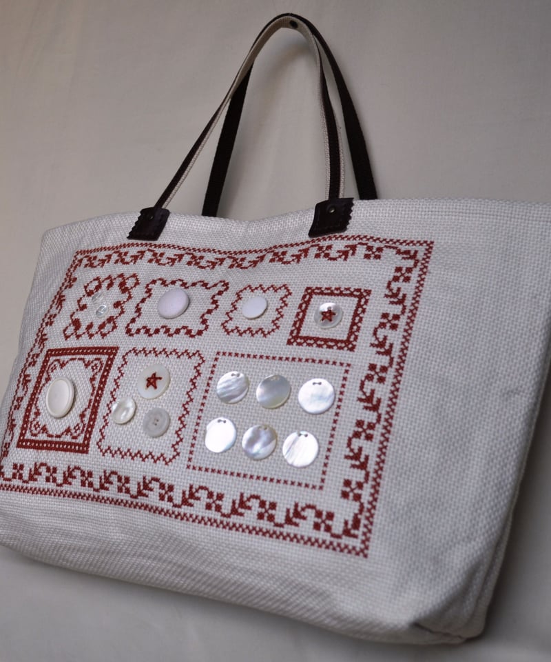 12.クロスステッチのバッグキット | 「ハッピーキルト」