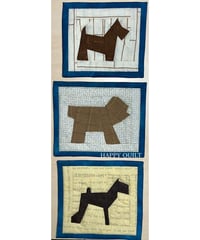 436.【キット】犬のコースター3枚セット