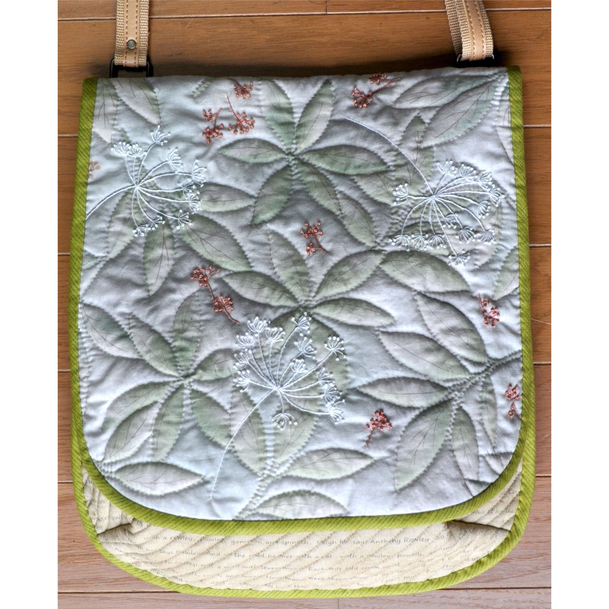 KAPITAL キャピタル 転写パッチワーク柄　刺子さショルダーバッグ KAPITAL キャピタル 転写パッチワーク柄 刺子さショルダーバッグ