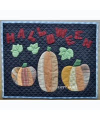 444.【キット】ネコとハートのタペストリー | 「ハッピーキルト」