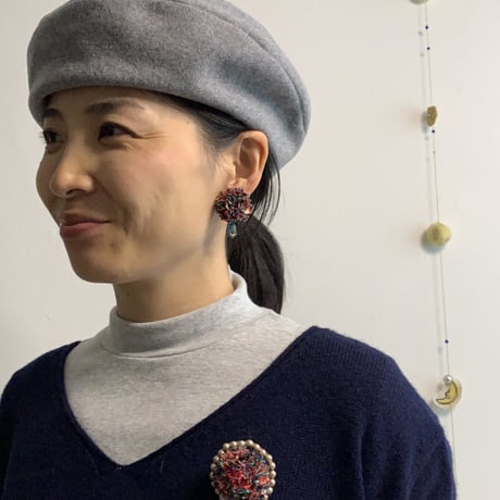 半エコたまクリスマス　ピアス/イヤリング