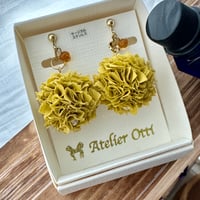 香るエコたまユラユラピアス　イエロー