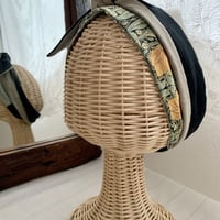 ラッピングターバン　ピンパネル　セージスモークオレンジ