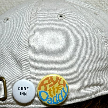 RyuTheDaddy ロゴ缶バッジ