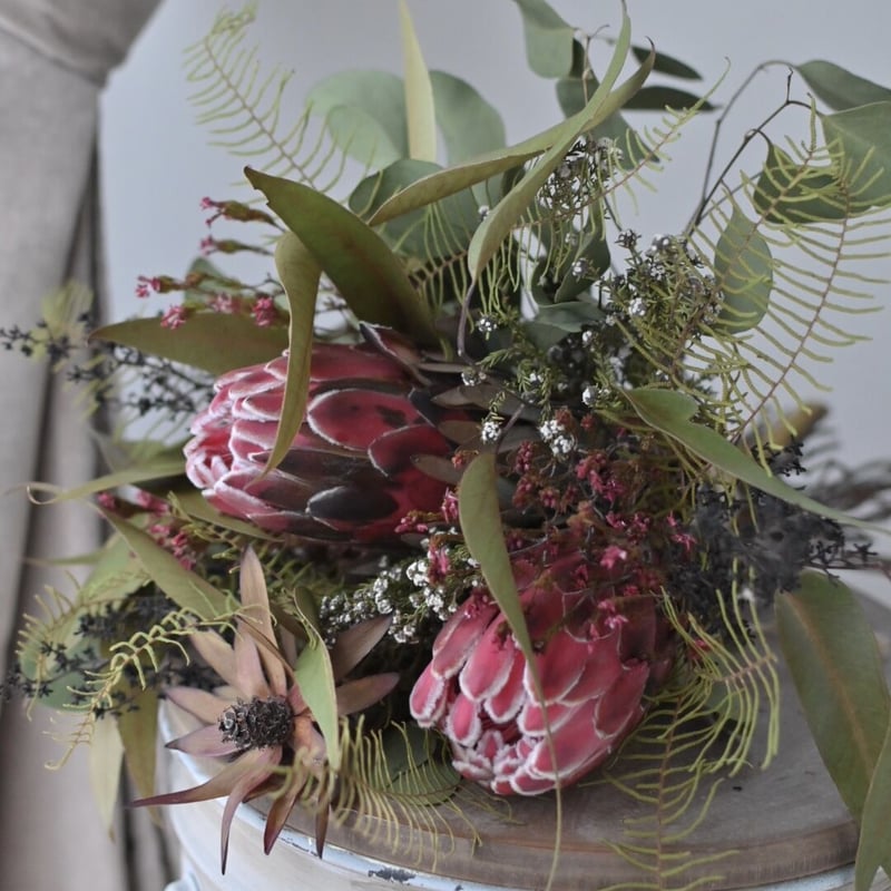 ネイティブフラワーのブーケ M（生花&ドライ） | Le Bon Feeling