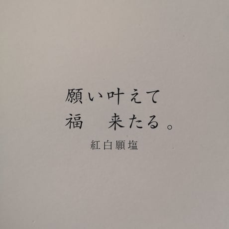 御祈願-紅白願塩-ソルト 40ｇ