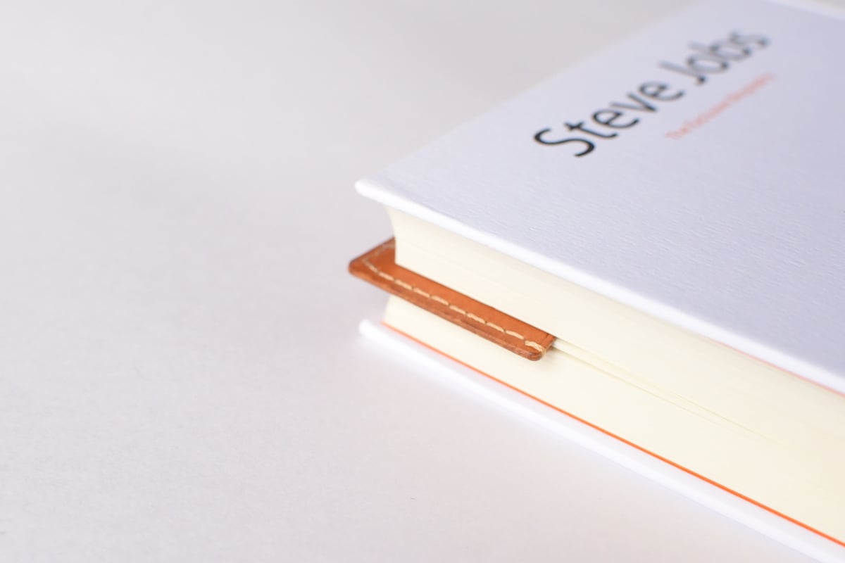 本革 三角しおり 栃木レザー キャメル | KENCRAFT