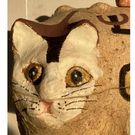 林湜和清和の張り子作品「春風」