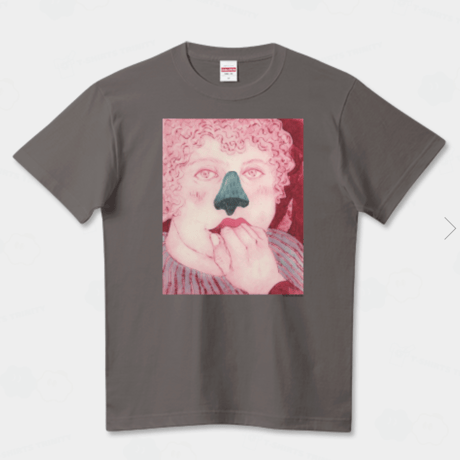 ichijoTシャツ「青い鼻」