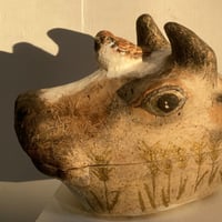 林湜和清和の張り子作品「麦秋」