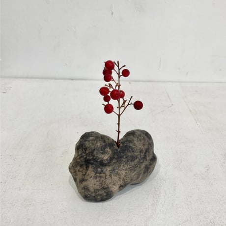 「舞踏家の背中2」点滅陶芸