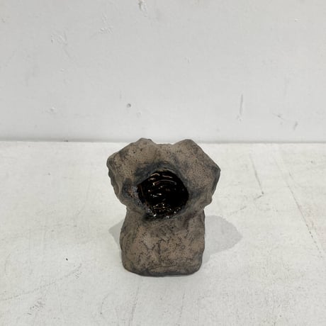 「舞踏家の背中3」点滅陶芸