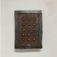 青野 正「 鉄の壁アート”ドット”」