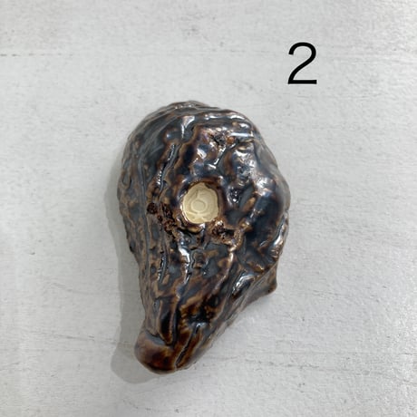 「オイスター（１−７）」点滅陶芸
