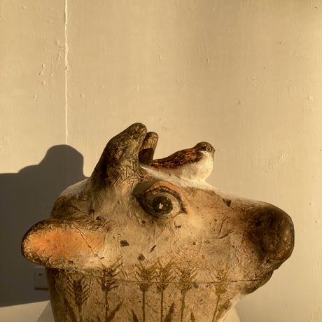 林湜和清和の張り子作品「麦秋」