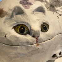 林湜和の張り子作品「山ぶどう」