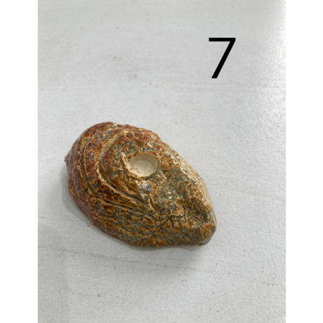 「オイスター（１−７）」点滅陶芸
