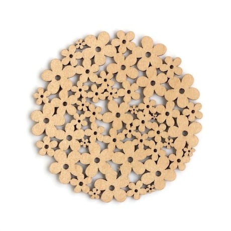 Nord DECO（ノルドデコ）  木のコースター10枚セット Nord DECO（ノルドデコ） 木のコースター10枚セット